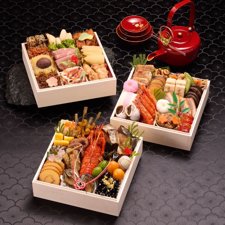 【予約商品】【送料込み】【東京都】日本橋OIKAWA監修 宴三段重 ※冷凍配送
