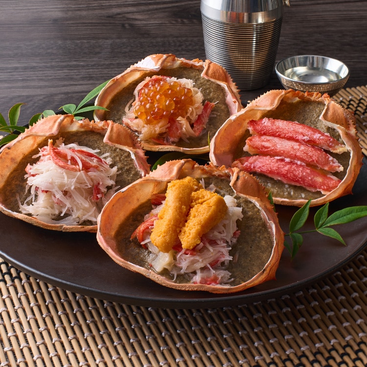 【送料込み】かにみそ甲羅盛りセット ※冷凍配送