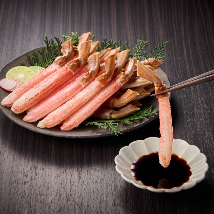 【送料込み】生ズワイ棒ポーション（生食用）  ※冷凍配送