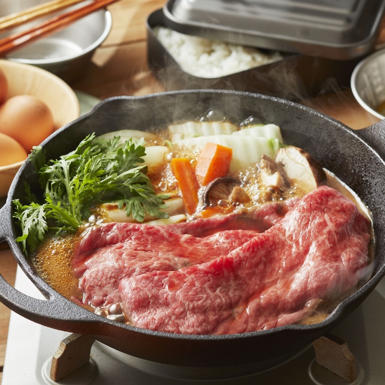 【送料込み】【三重県】松阪牛もも・バラすき焼き&今半割下 ※冷凍配送