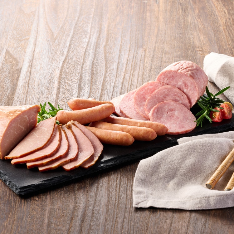 【送料込み】【山口県】鹿野高原牧場ハムギフト  ※冷蔵配送