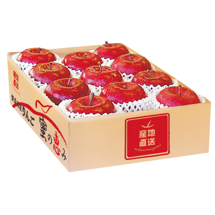 【送料込み】【青森県】青森県産　サンふじ林檎　蜜の恵み