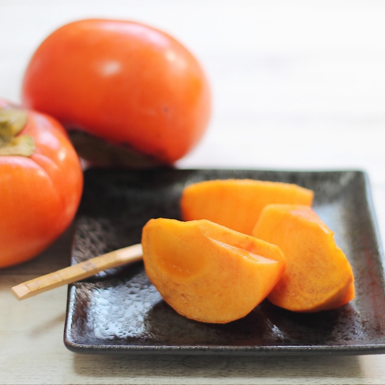 【送料込み】【島根県】ひらたの富有柿（個包装）１２個