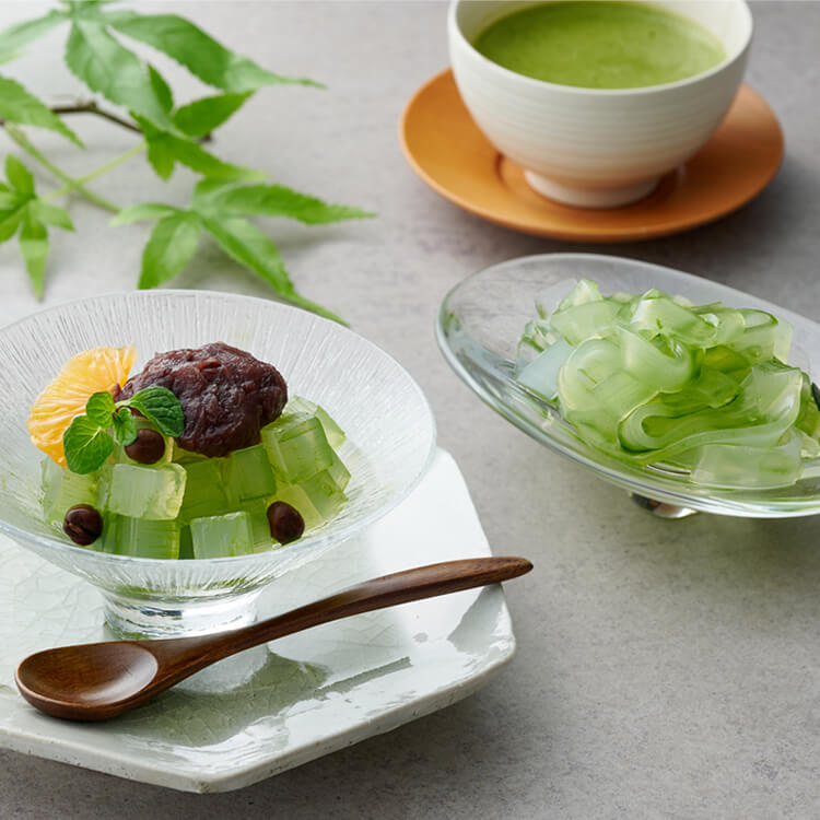 【京都府】茶彩菓 お茶屋のあんみつ・京くずきり「貴船」【送料込み】