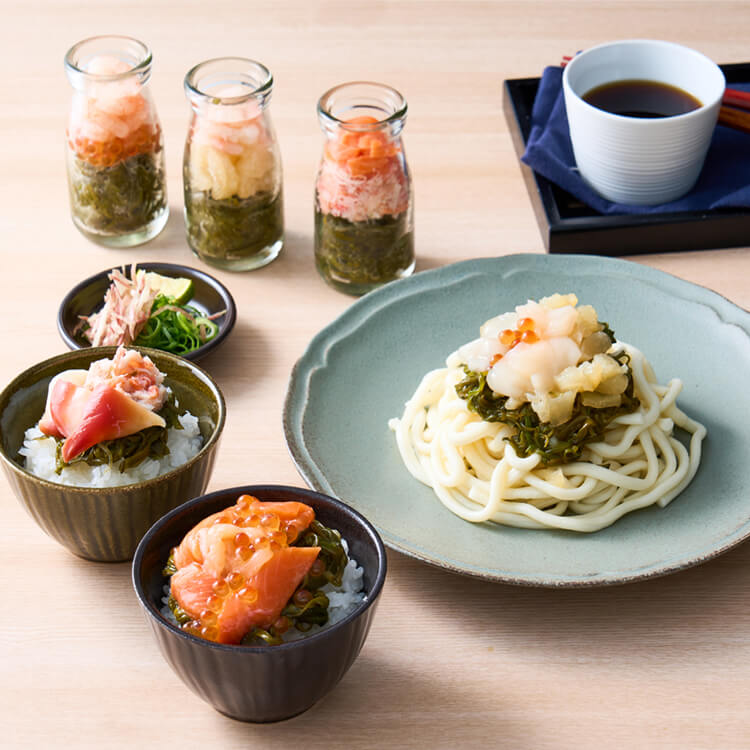 【北海道】小樽仕立て かける海鮮瓶 6種セット(小樽海洋水産)【送料込み】 ※冷凍配送