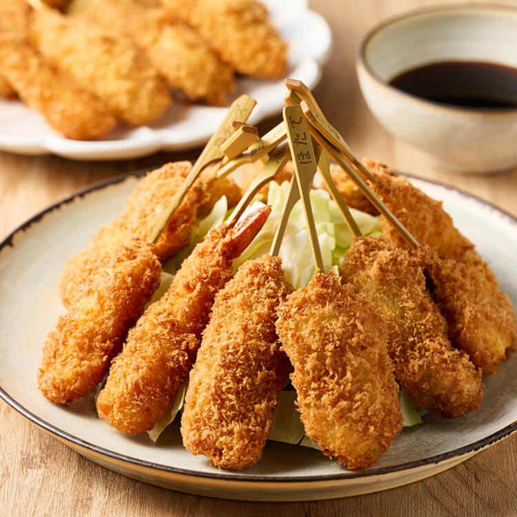 【大阪府】あげもん 人気の串揚げ 27本(宮崎食品)【送料込み】 ※冷凍配送