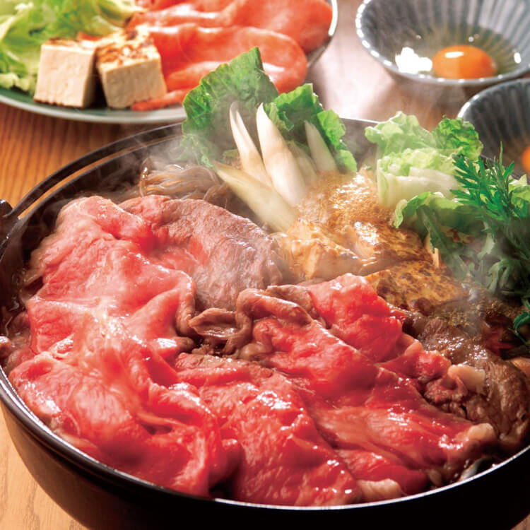 【愛知県】松阪牛肩ロースすき焼用(割り下付き)４００g(杉本食肉産業)【送料込み】 ※冷凍配送