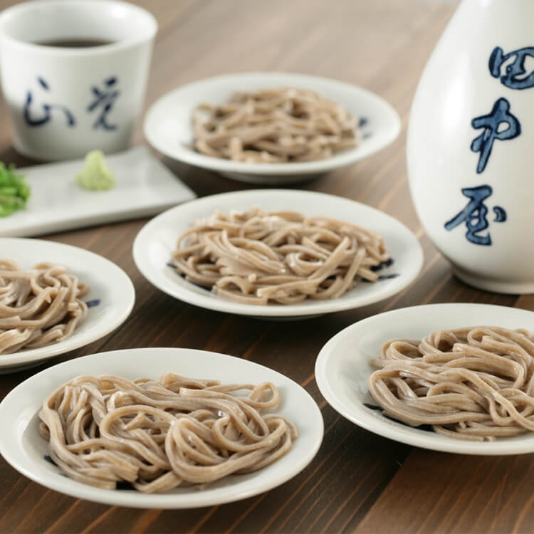 【兵庫県】田中屋 石臼挽き出石そば 半なま【送料込み】