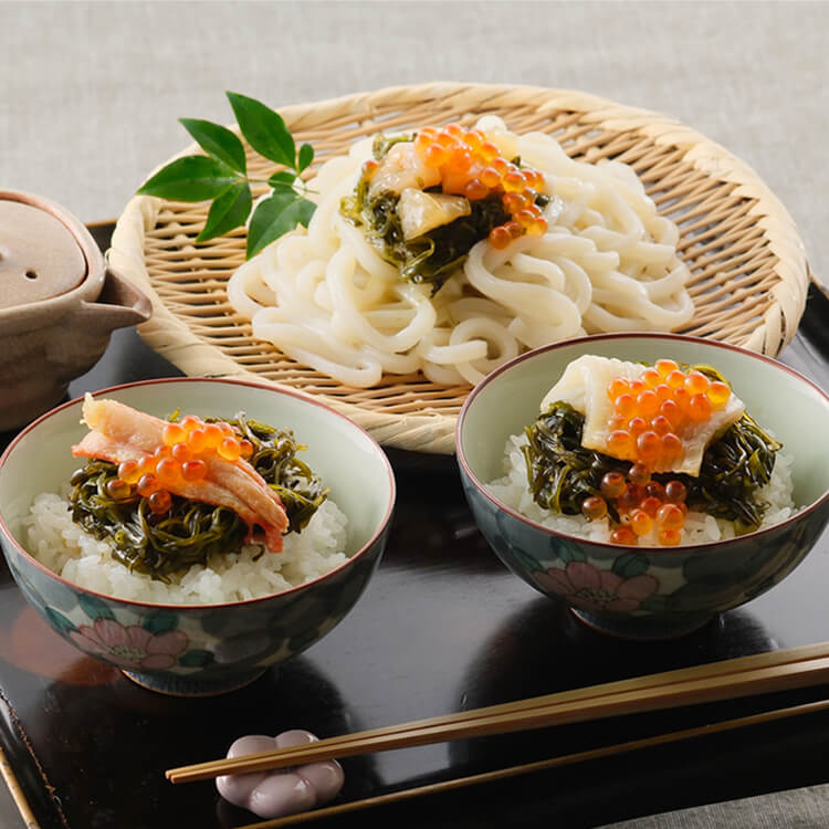 【北海道】海鮮ぶっかけ丼セット(小樽海洋水産) ※冷凍配送