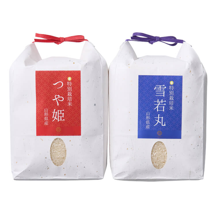 【山形県】鶴岡ファーマーズ 山形県産つや姫・雪若丸食べくらべセット