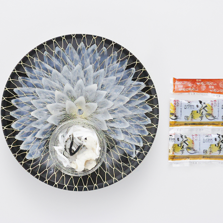 【送料込み】【福岡県】ふく太郎　とらふく刺身（２人前） ※冷凍配送