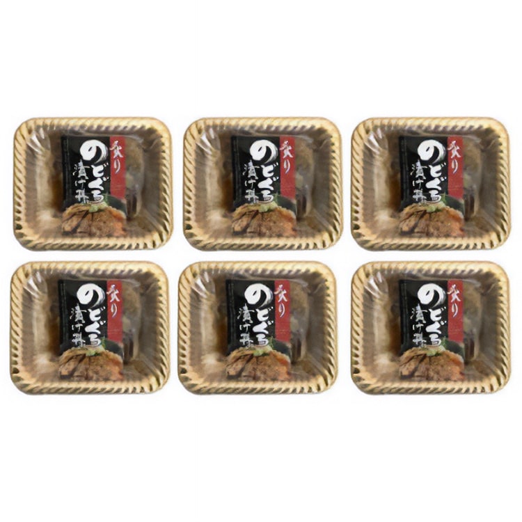 【送料込み】【山口県】炙りのどぐろ漬け丼 （５０g×２袋）×６ ※冷凍配送