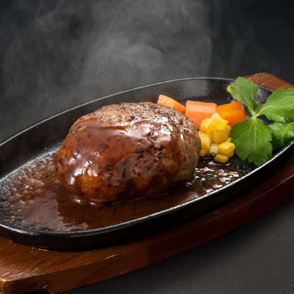 【送料込み】１００%九州産黒毛和牛・匠の手ごねハンバーグ ※冷凍配送