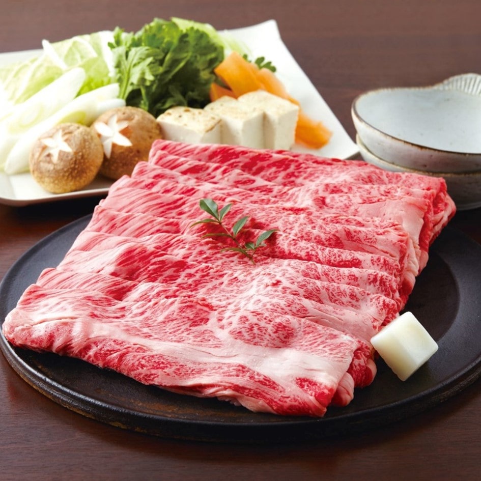 【送料込み】【兵庫県】神戸ビーフ 肩ロースすき焼き450ｇ【木箱】※冷凍配送