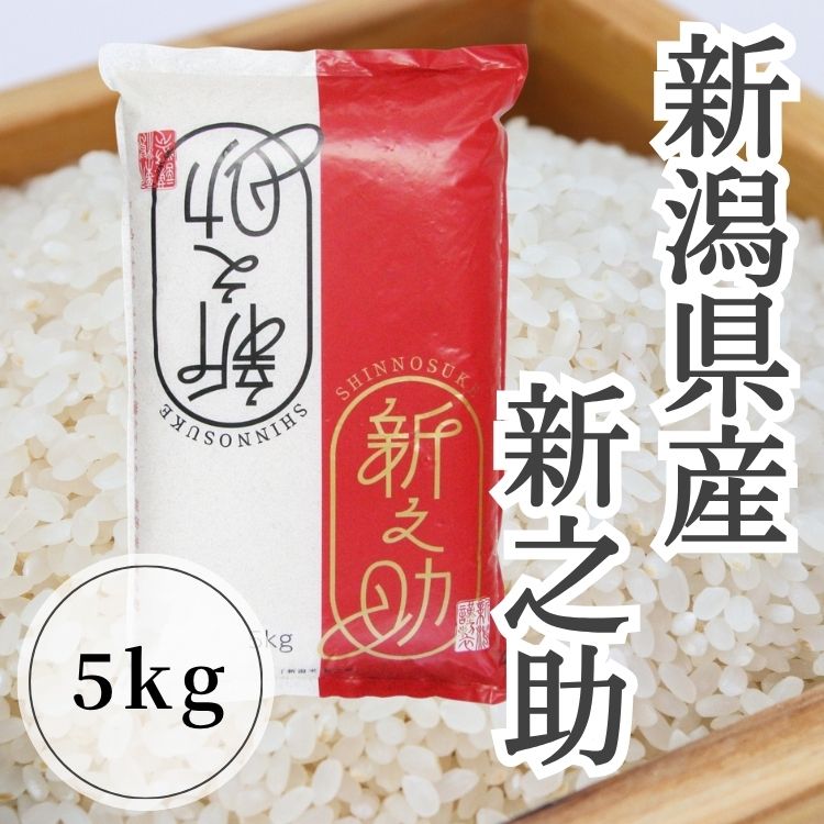 【送料込み】【新潟県】新潟県産新之助5kg