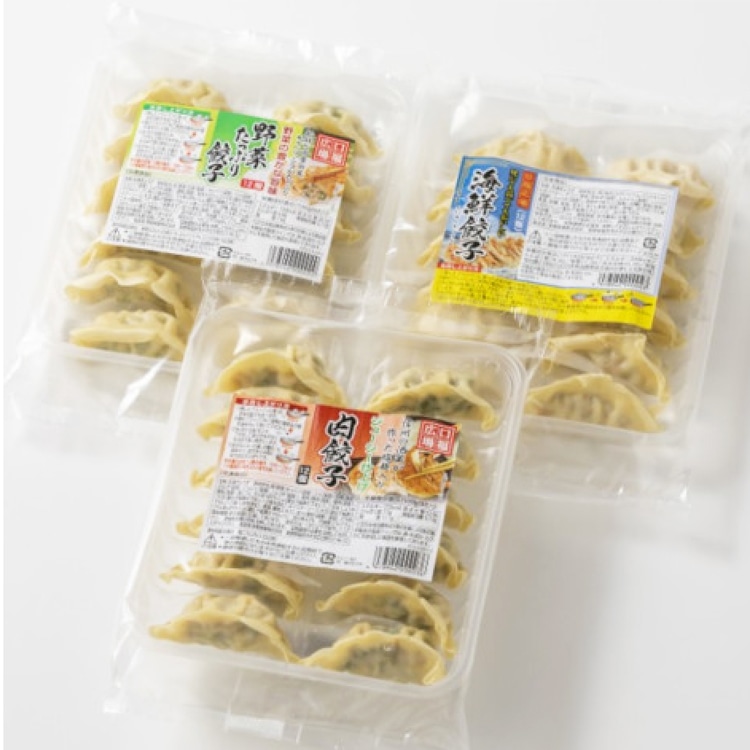 【送料込み】【長野県】美勢商事 ３種の餃子セット３６個  ※冷凍配送