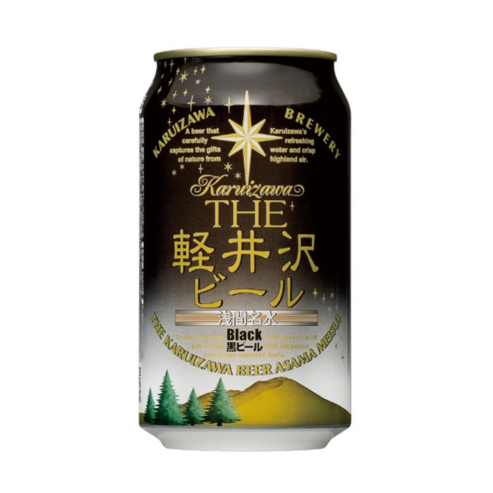 【送料込み】【長野県】ＴＨＥ軽井沢ビール ブラック 350mlx24（軽井沢ブルワリー）