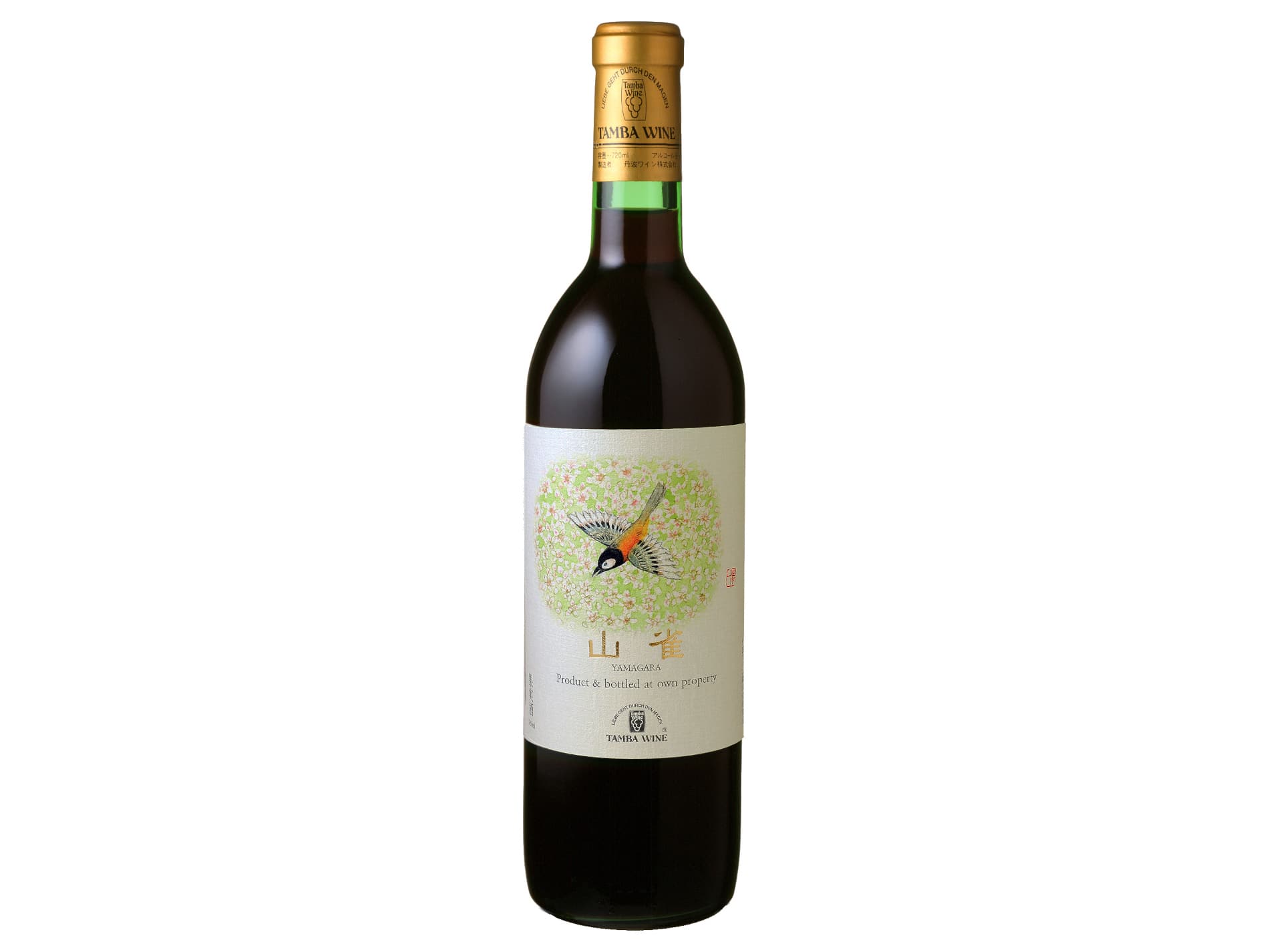【送料込み】【京都府】丹波ワイン 山雀 赤 720ml(丹波ワイン)