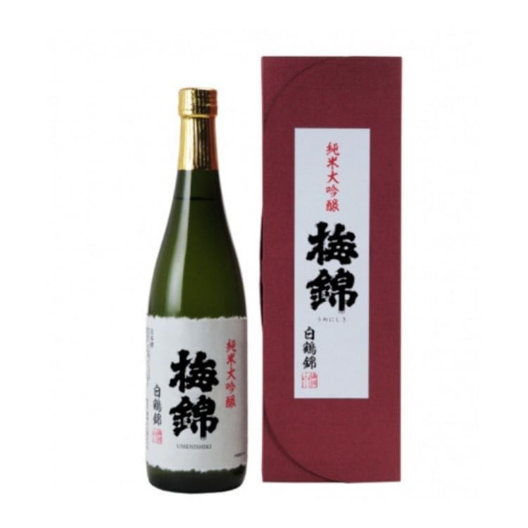 【送料込み】【愛媛県】梅錦山川 梅錦 純米大吟醸 白鶴錦 720ml
