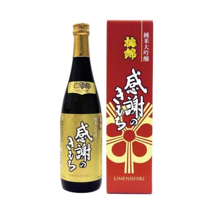 【送料込み】【愛媛県】梅錦山川 梅錦 純米大吟醸 「感謝の気持ち」 720ml