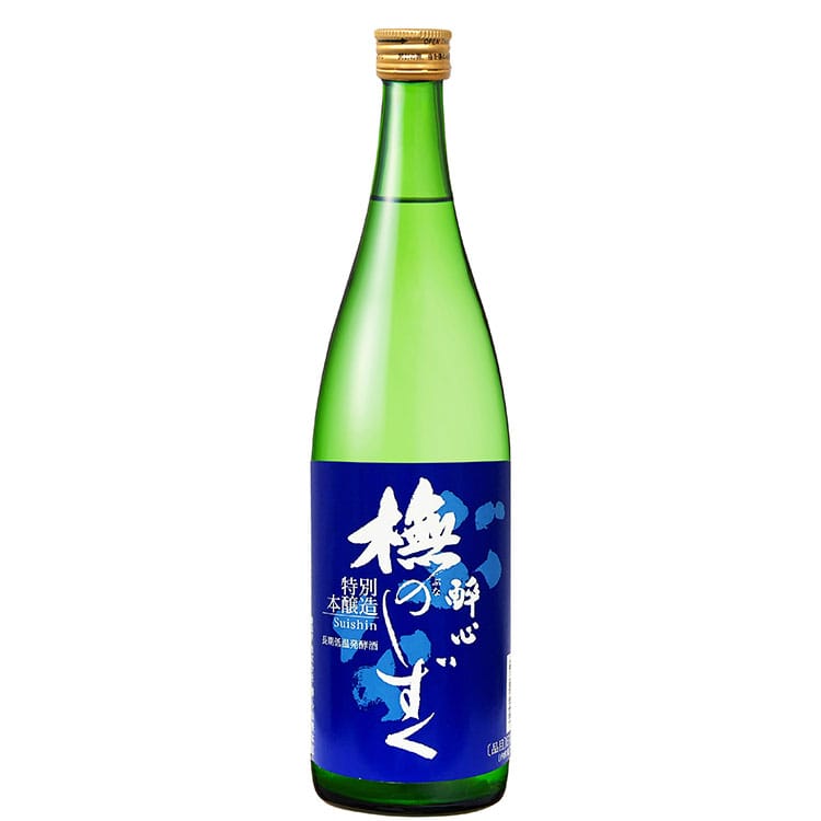 【送料込み】【広島県】醉心山根本店 上撰 醉心 特別本醸造「ブナのしずく」青 720ml x1