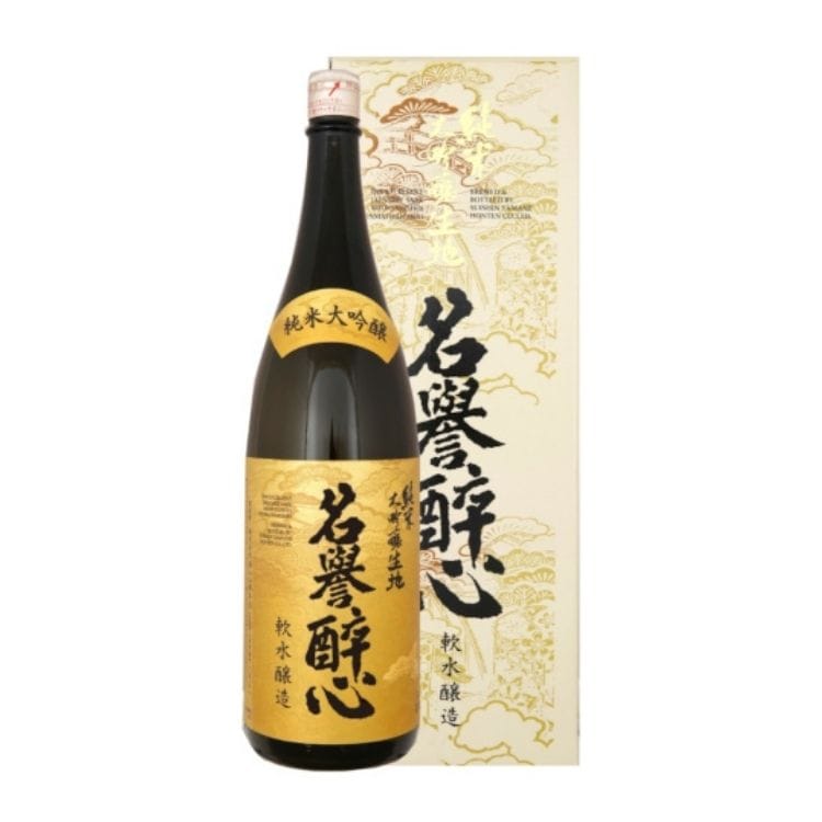 【送料込み】【広島県】醉心山根本店 名誉醉心 純米大吟醸生地 1.8L x1