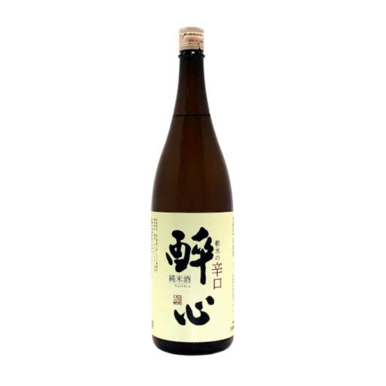 【送料込み】【広島県】醉心山根本店 醉心 純米酒 軟水の辛口 1.8L x1