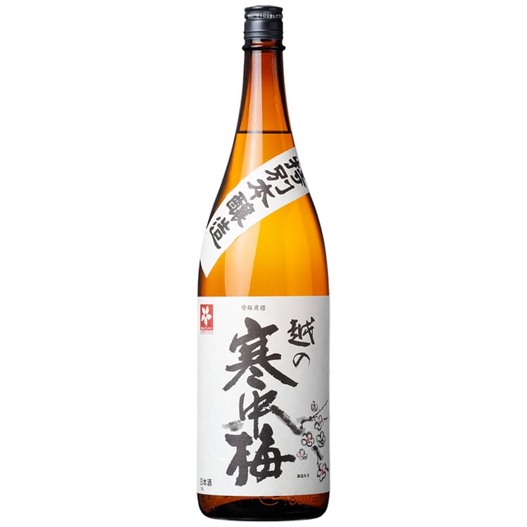 【送料込み】【新潟県】新潟銘醸 越の寒中梅 特別本醸造 1.8L x1