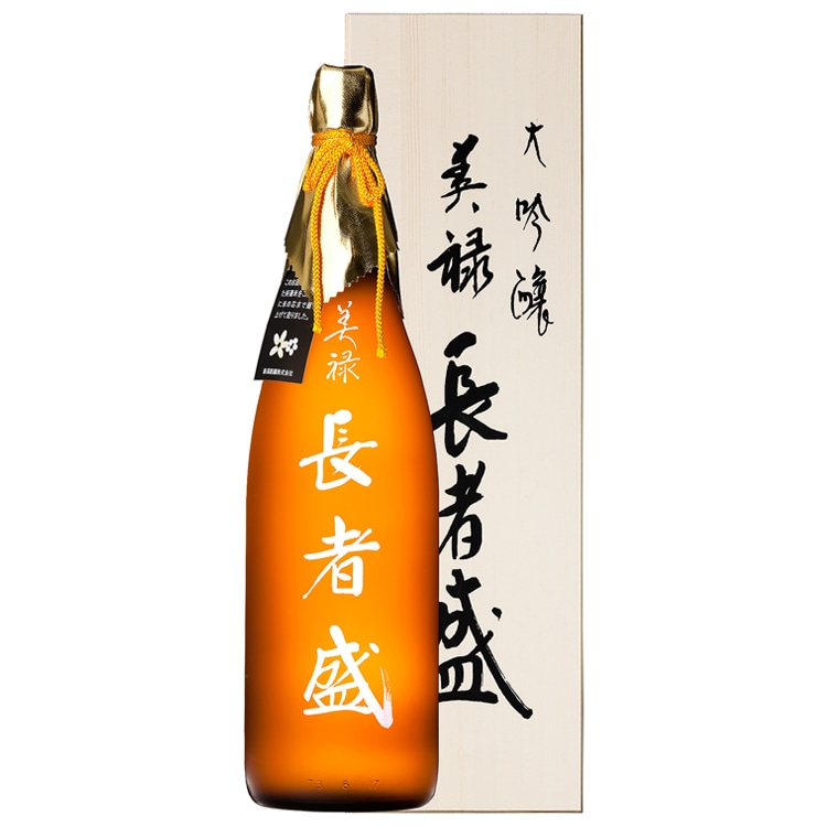 【送料込み】【新潟県】新潟銘醸 長者盛 大吟醸「美禄」 1.8L x1