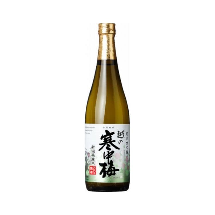【送料込み】【新潟県】新潟銘醸  清酒 越の寒中梅 純米大吟醸 新潟県産米 720ml