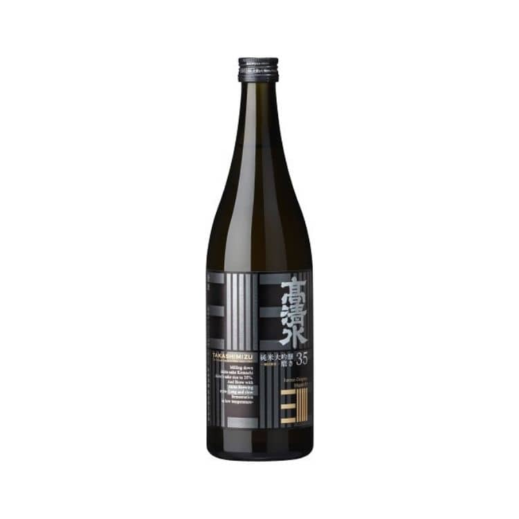 【送料込み】【秋田県】清酒高清水純大吟蔵付酵母仕込磨き３５箱無 720ML