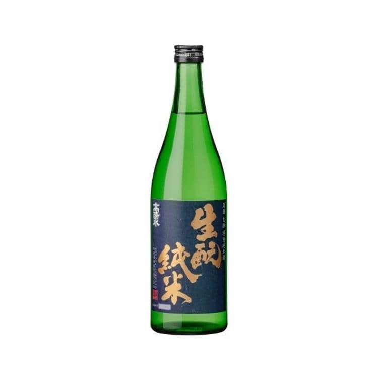 【送料込み】【秋田県】清酒 高清水 生もと特別純米酒 化粧箱無 720ml
