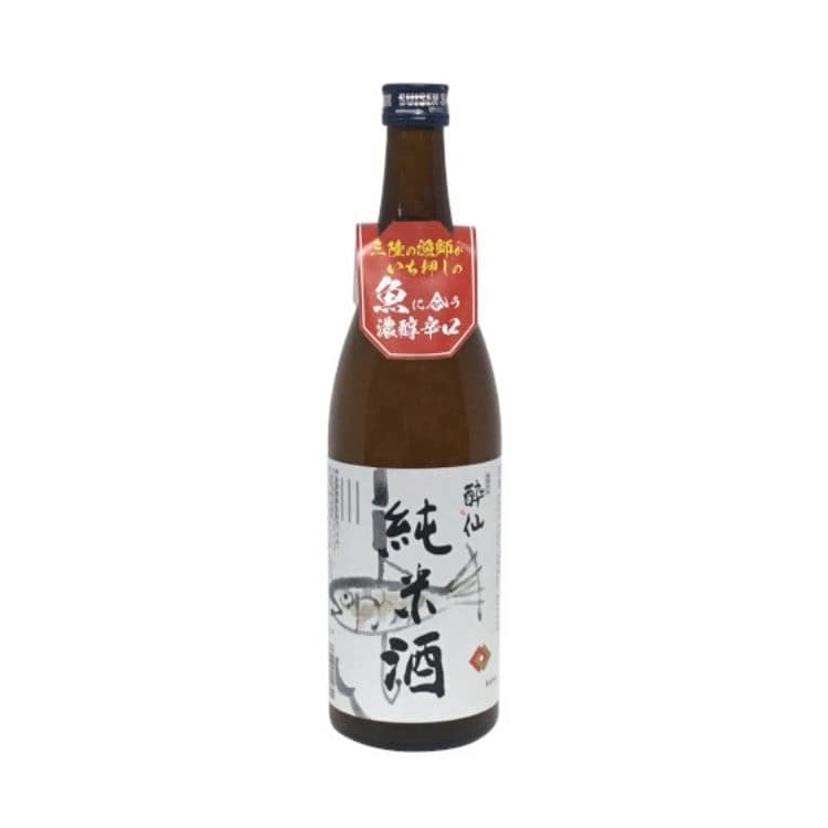 【送料込み】【岩手県】清酒 酔仙 純米酒 720ml