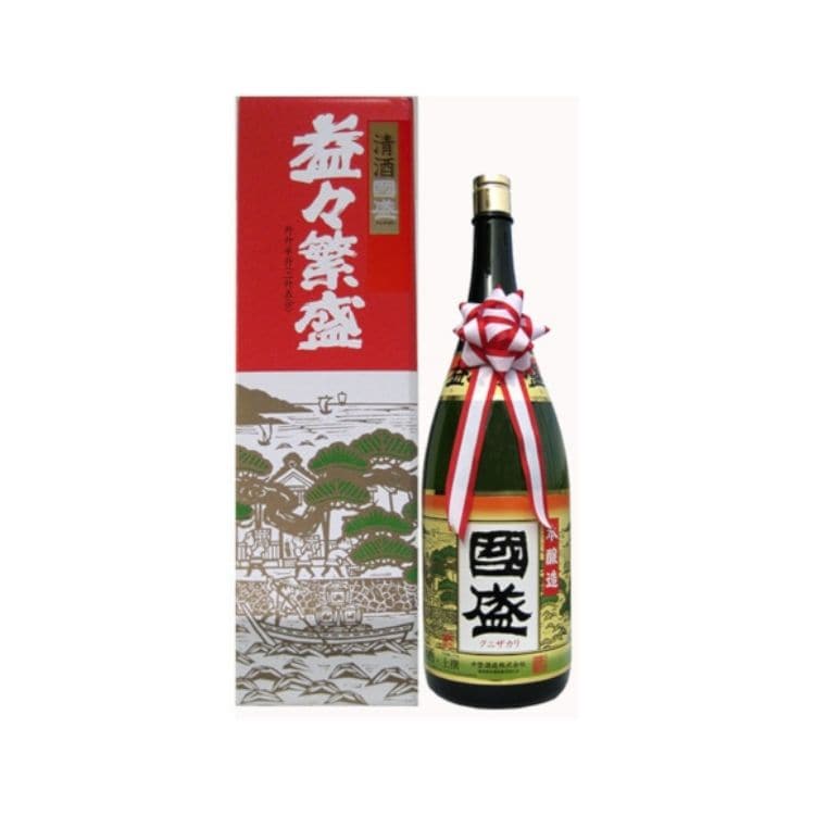 【送料込み】【愛知県】清酒 上撰 國盛 本醸造 益々繁盛ボトル 4.5L