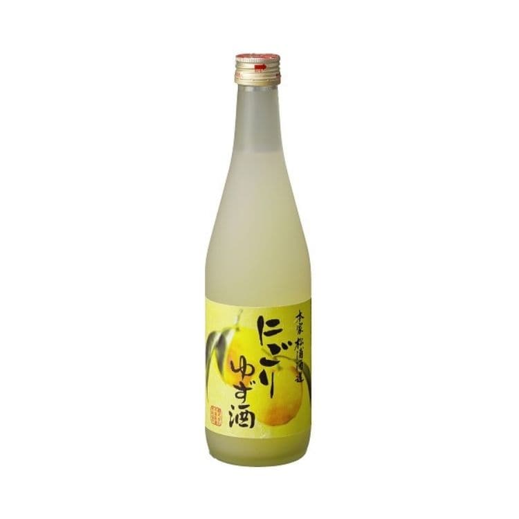 【送料込み】【徳島県】本家松浦酒造 にごりゆず酒 500ml x1