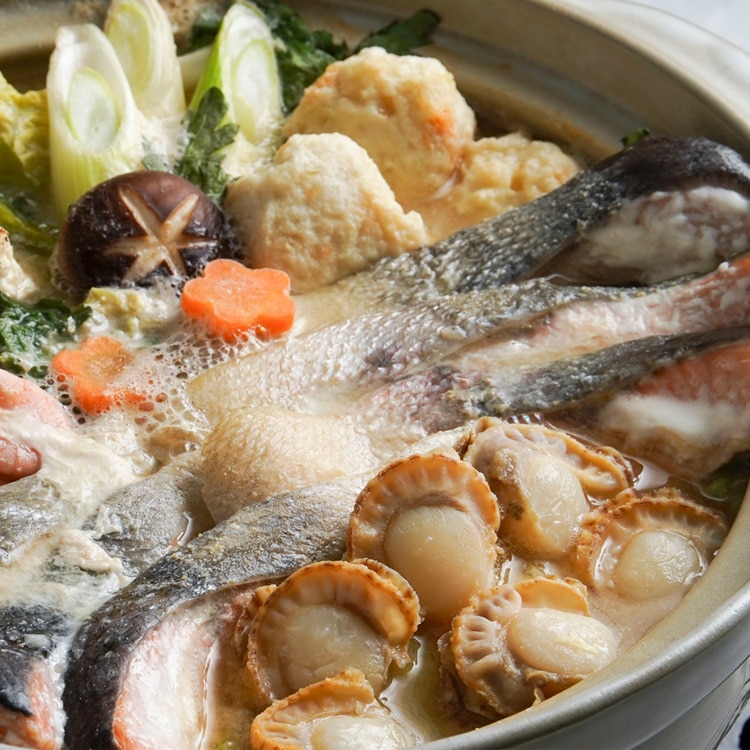 【送料込み】【北海道】旨味たっぷり石狩鍋（江戸屋） ※冷凍配送