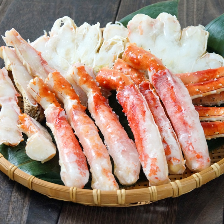 【送料込み】【北海道】ボイルたらばがにカット（江戸屋） ※冷凍配送