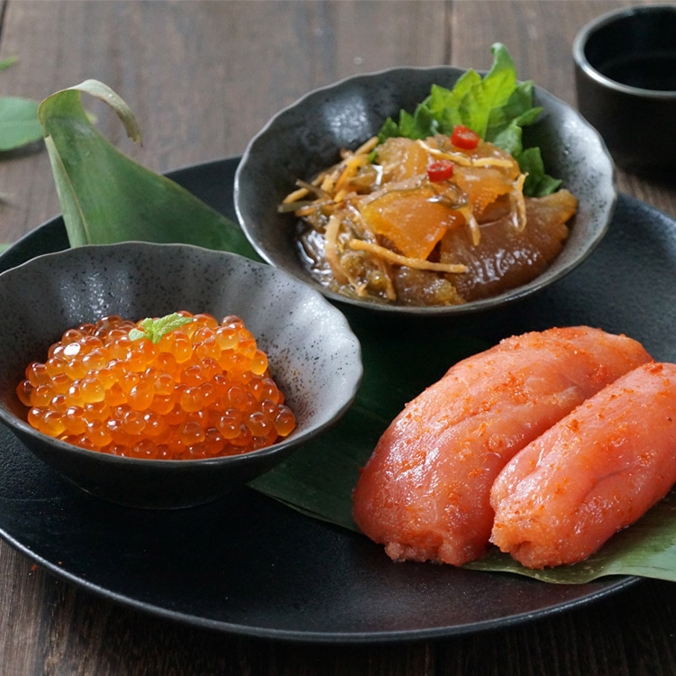【送料込み】【北海道】北海魚卵セット（江戸屋） ※冷凍配送