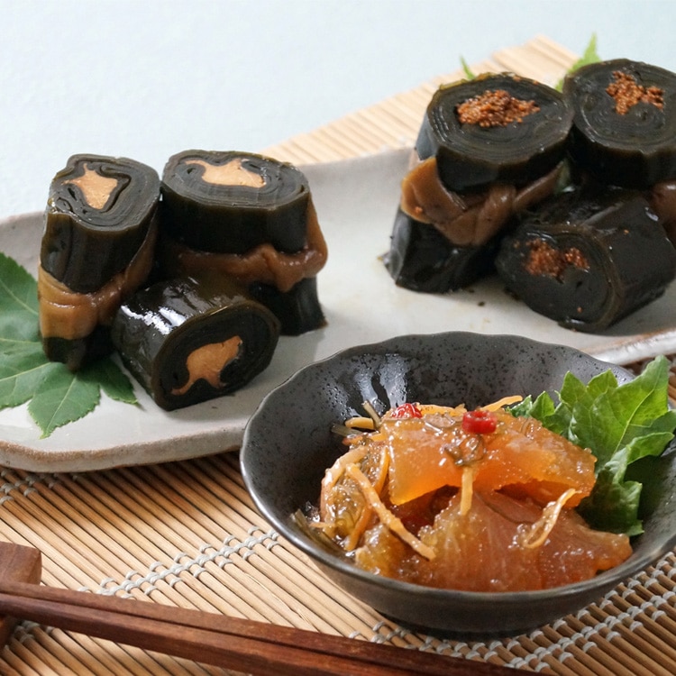 【送料込み】【北海道】数の子松前と昆布巻（江戸屋） ※冷凍配送