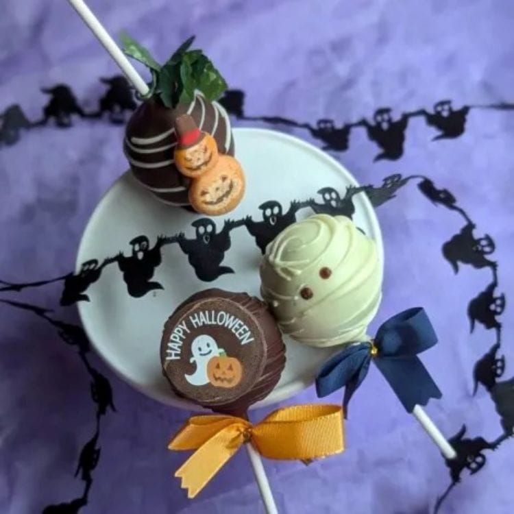 【送料込み】【東京都】ハロウィン3本ボックス(ミホパンポップケーキ) ※冷蔵配送