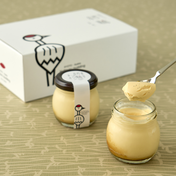 【送料込み】【京都府】結鶴プリン6個セット(バニラ)(茶寮ゆらり) ※冷蔵配送