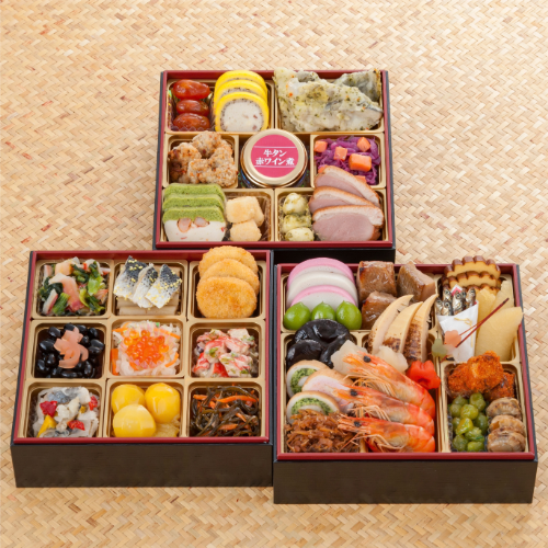 【予約商品】【送料込み】【兵庫】奥城崎シーサイドホテル三段重※冷凍配送