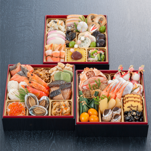 【予約商品】【送料込み】【石川】金沢・近江町市場「口福」三段重※冷凍配送
