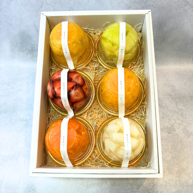 【京都府】果実生ゼリー6種(千馬MIYABI)【送料込み】 ※冷蔵配送