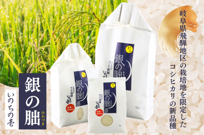 おいしいお米が食べたい。そんな時は迷わず『銀の朏』