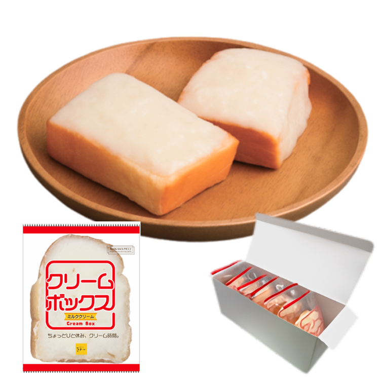 【送料込み】【福島県】クリームボックス～ミルククリーム味～（６個入）※冷凍配送