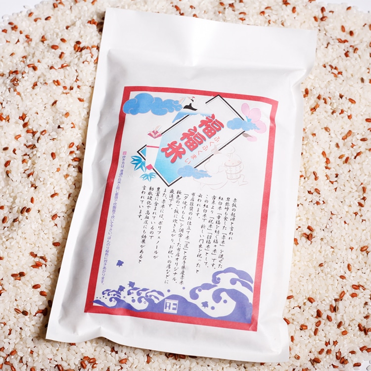 選べる福福米のパッケージデザイン