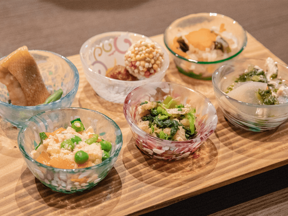 色とりどりのおばんざい