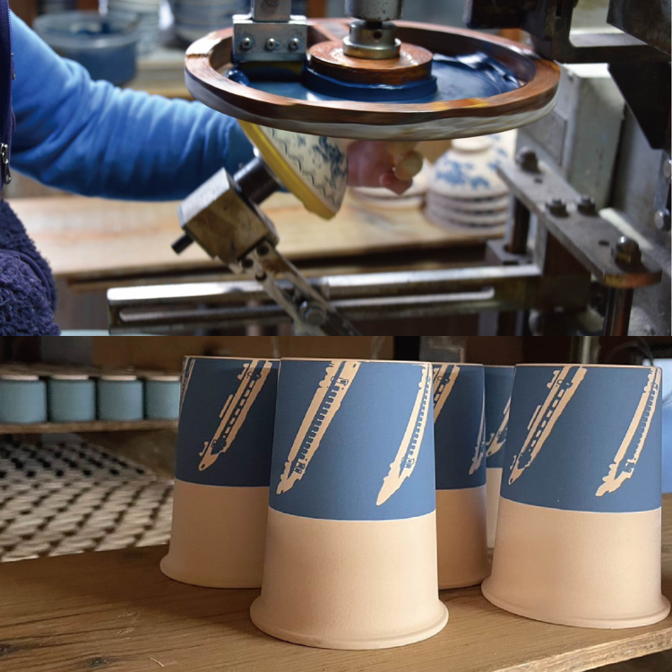 瀬戸焼の製造風景