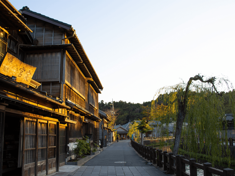 佐原の古い町並み